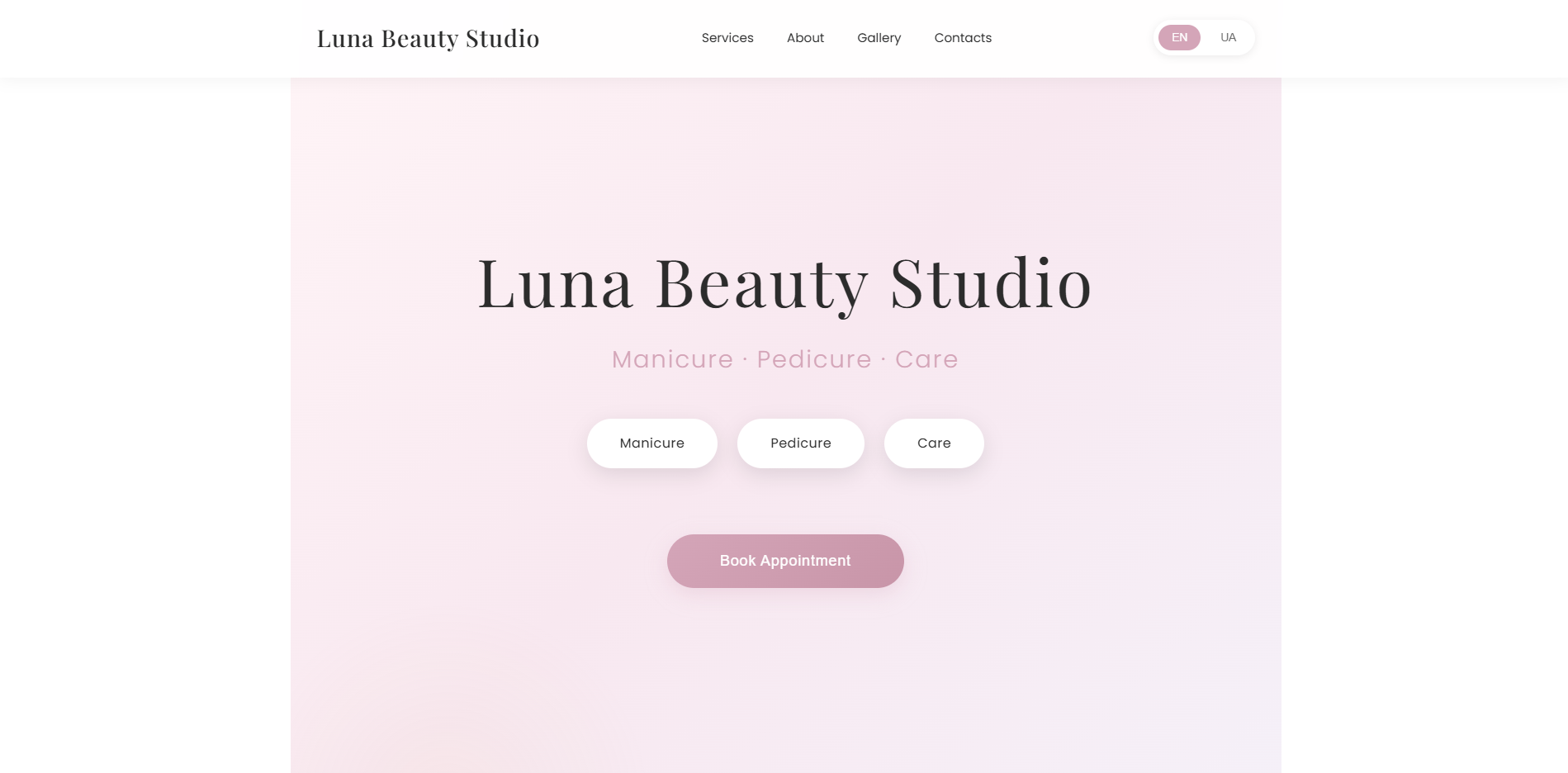 Luna Beauty Studio Preview